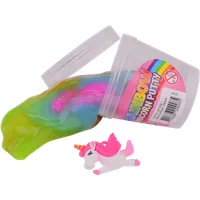 Johntoy Rainbow Unicorn Putty with Unicorn Figure - 9.5 cm