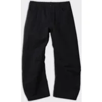 Coor Pantalone Deep Curved Cotton Blend Nero – M