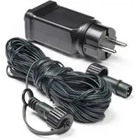 Adaptateur de démarrage pour guirlandes lumineuses - Nampook - 10 mètres, Convient pour jusqu'à 1600 LEDs - Noir