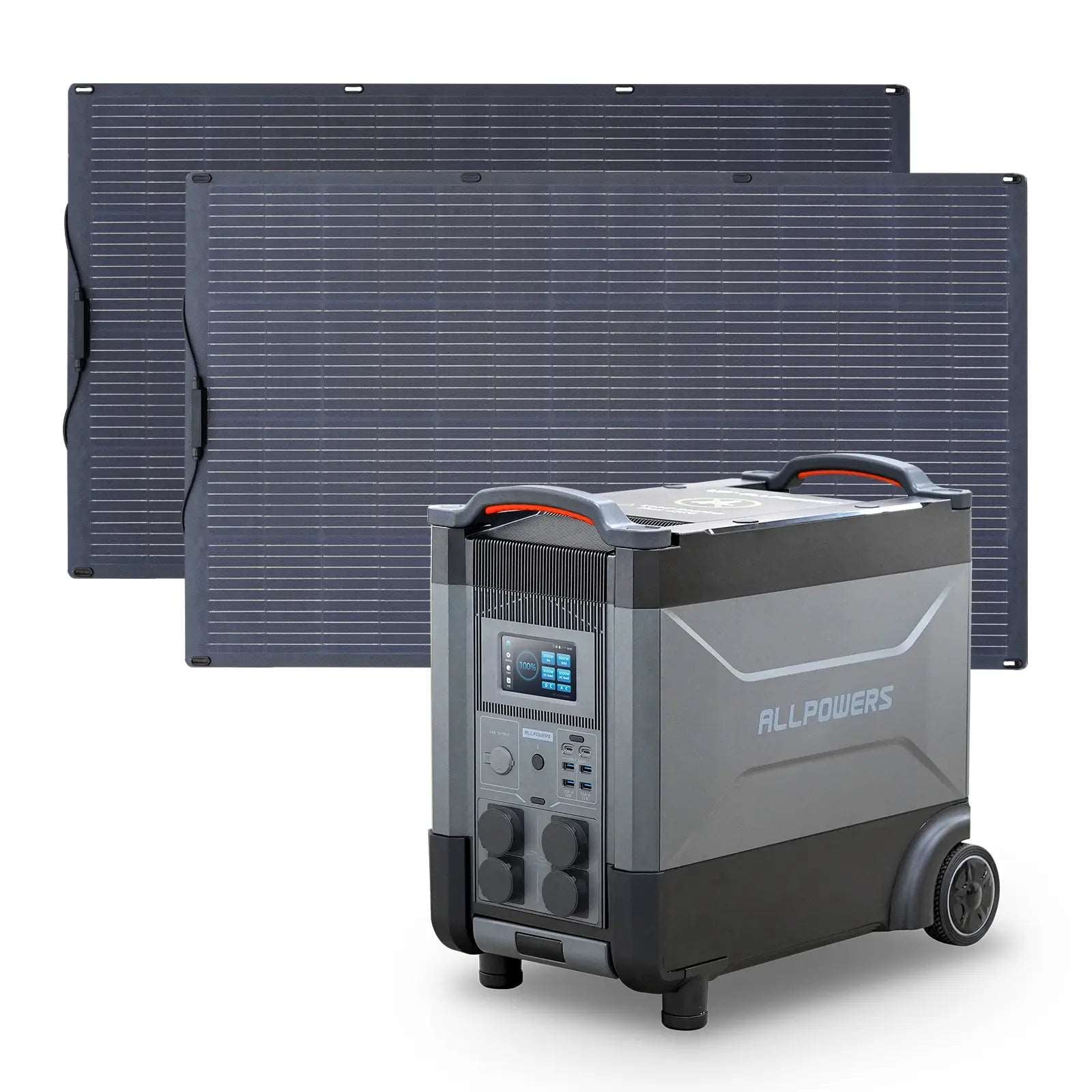 ALLPOWERS 4000W Generatore Solare R4000 con FV200W Flessibile - R4000+2PCS SF200 FV 200W