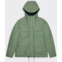 Rains Giacca Pocket Well – Verde · XL