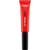 L'Oréal Lip Paint Matte Mandarino Vertigo – Rosso