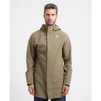 Giacca lunga uomo Marlyn di K-way con cappuccio