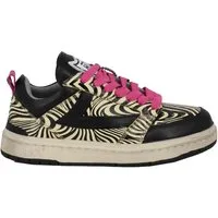 Sneakers donna Starlight Zebra in pelle animalier Donna 23WHTSC023 900 – Beige